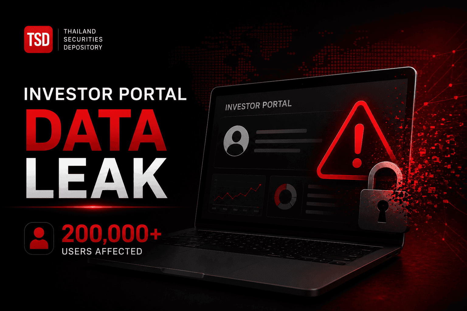 สรุปเหตุการณ์ TSD ข้อมูล Investor Portal รั่วไหล 2 แสนราย: เกิดอะไรขึ้น พอร์ตหุ้นปลอดภัยไหม?